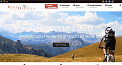 Desktop Screenshot of bikehotelsitalia.com