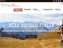 Tablet Screenshot of bikehotelsitalia.com